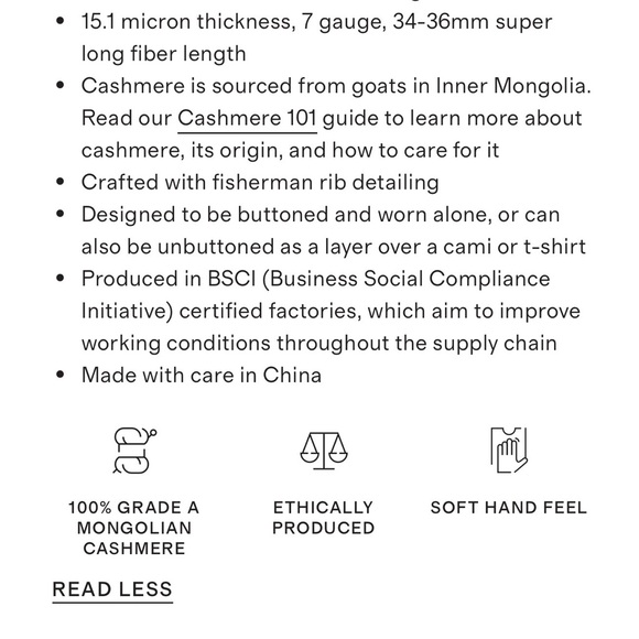 Quince Beige Mongolian Cashmere Sweater Vest - Picture 8 of 8